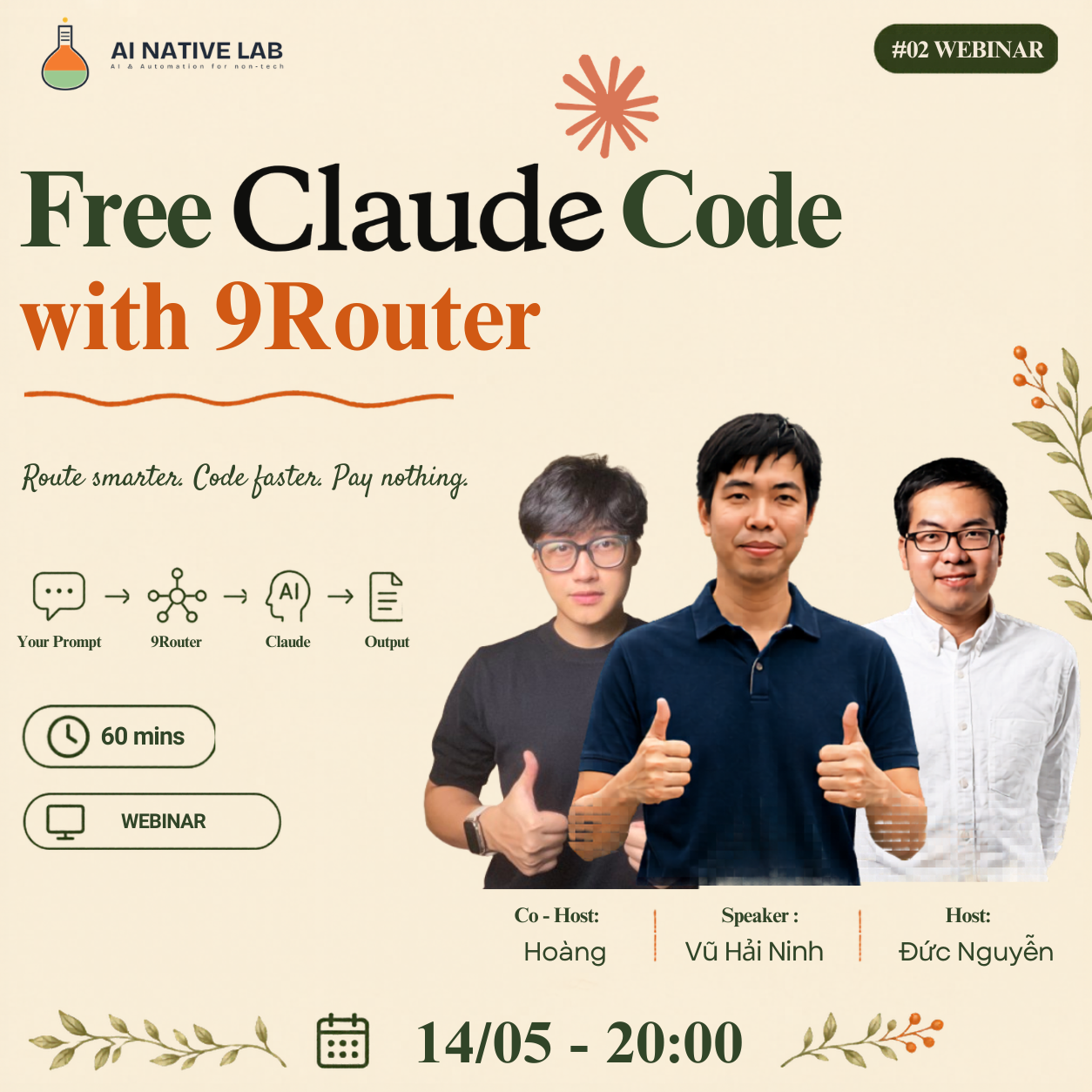 9Router - Dùng AI Tools Miễn Phí, Không Lo Quota, Không Lo Chi Phí
