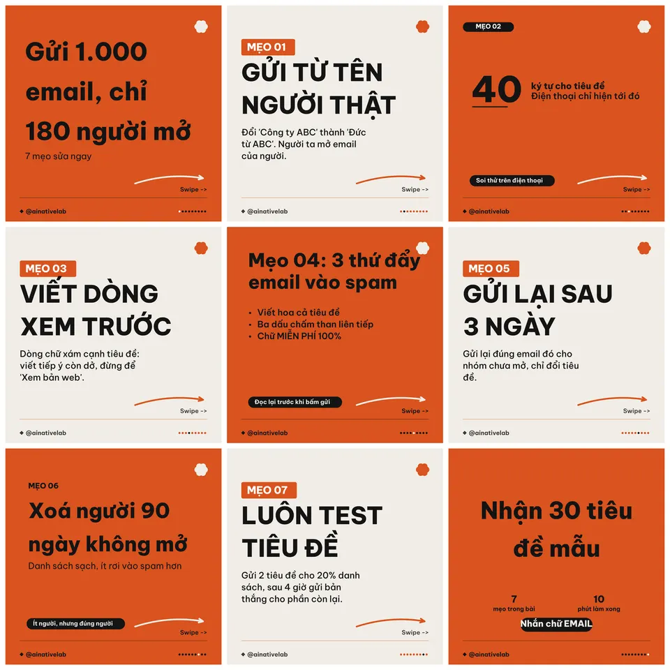 bold-orange — bộ demo 9 slide dựng bằng skill