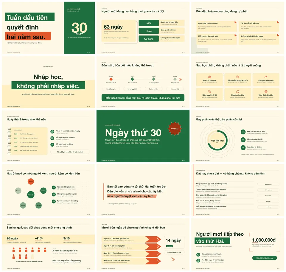 retro-campus — bộ demo 15 slide dựng bằng skill