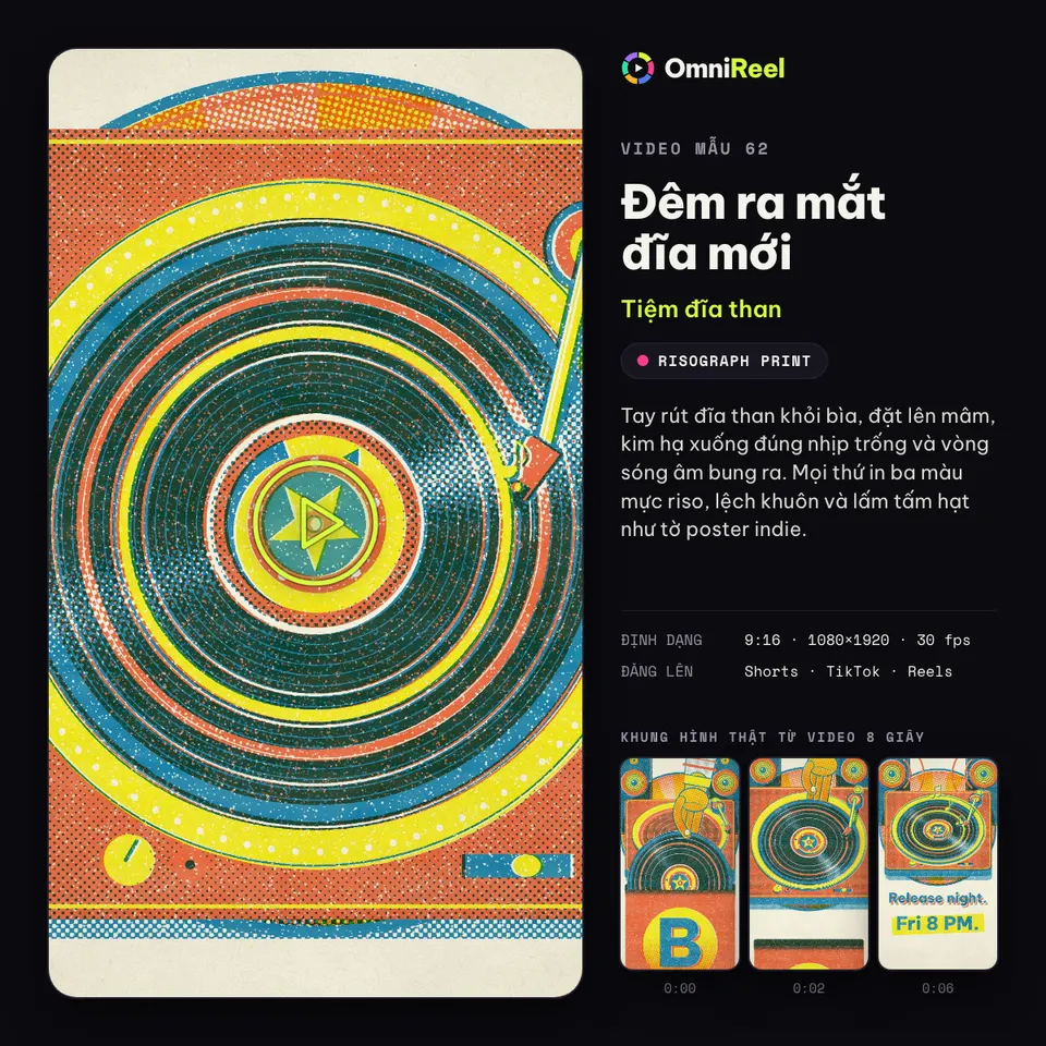 OmniReel — Đêm ra mắt đĩa mới