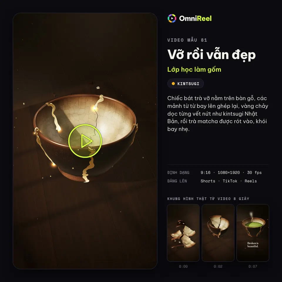 OmniReel — Vỡ rồi vẫn đẹp