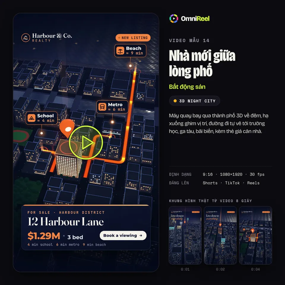 OmniReel — Nhà mới giữa lòng phố