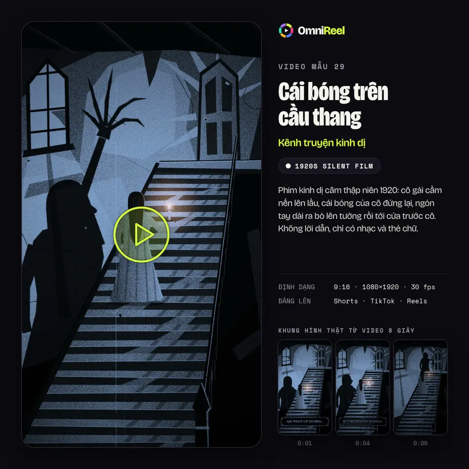 OmniReel — Cái bóng trên cầu thang
