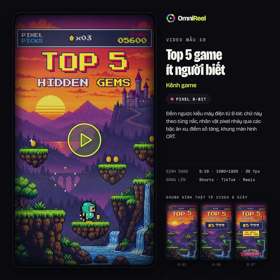 OmniReel — Top 5 game ít người biết