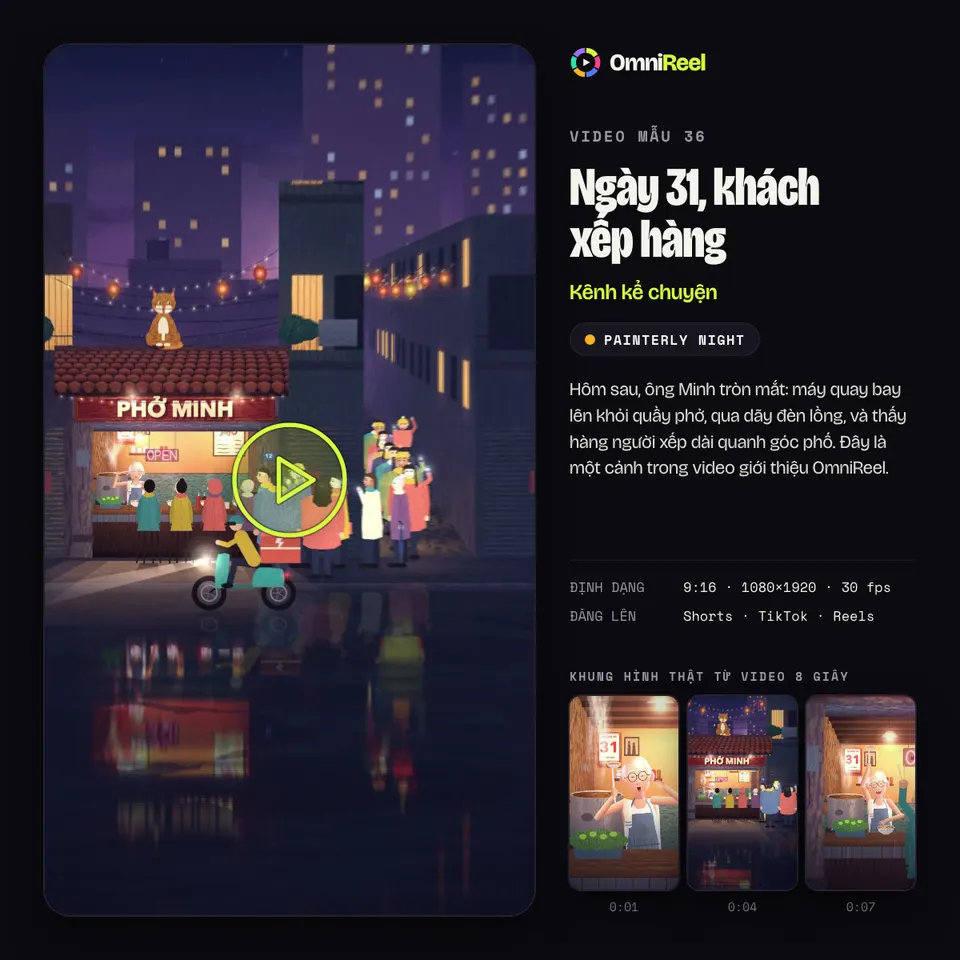OmniReel — Ngày 31, khách xếp hàng