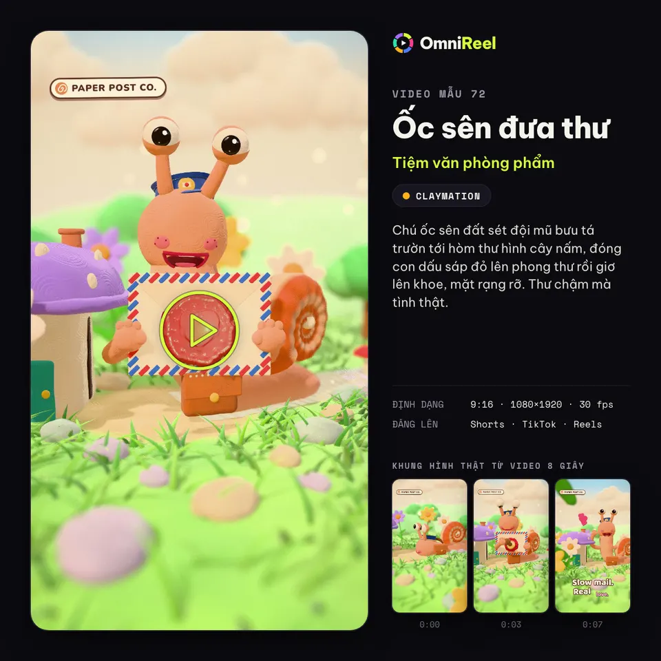 OmniReel — Ốc sên đưa thư